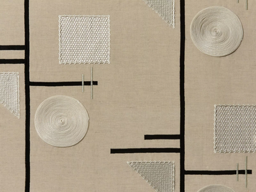 ZAGORA - Cotton and linen fabric for curtains by Zimmer + Rohde - view 3